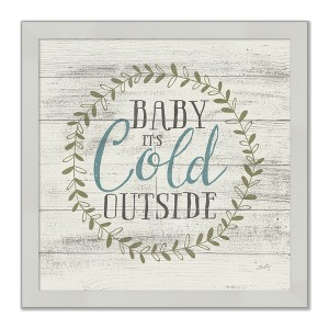 Courtside Market It's Cold 8x8 Framed Art Board - 1 of 2