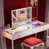 HOMLUX LED Vanity Mirror - Adjustable Lights, Self timer, Hanging Setting - 4 of 4