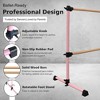 SEVOBAL Home Gyms 4FT Pink Solid Wood Ballet Barre With Adjustable Range Of 6.7-46 Inches For Dance Practice, Pink, 48"*30"*46" - 3 of 4