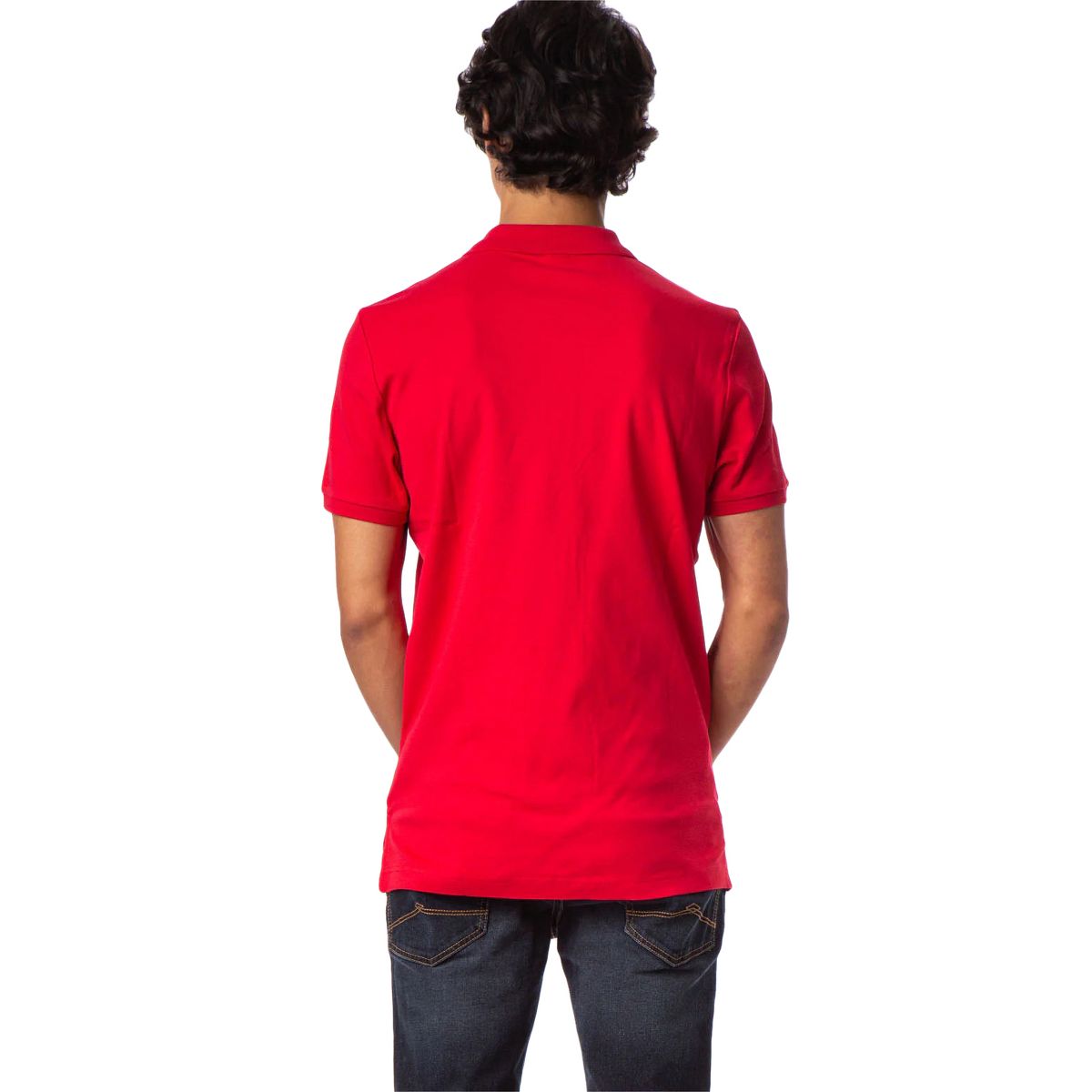 U.S. Polo Assn. Men's Solid Short Sleeve Interlock Polo Shirt, Golf Shirts for Men, Business Casual Polos - thumbnail 10
