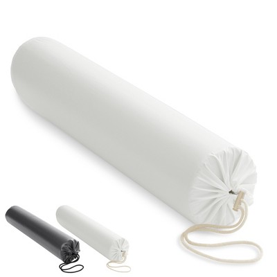 Saloniture Waterproof 30" x 6" Cylinder Pillow Case Cover with Drawstring Closure for Massage Table Bolsters