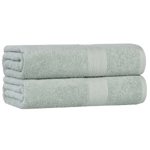 Eco-Friendly Sustainable Cotton Solid Lightweight Bathroom Set by Blue Nile Mills - 1 of 4
