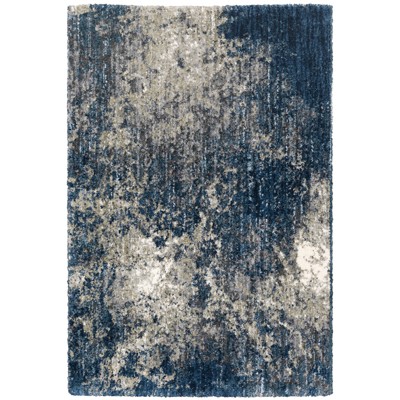 Oriental Weavers Aspen 2060L Blue/ Grey Indoor Area Rug - 3'10" x 5'5"