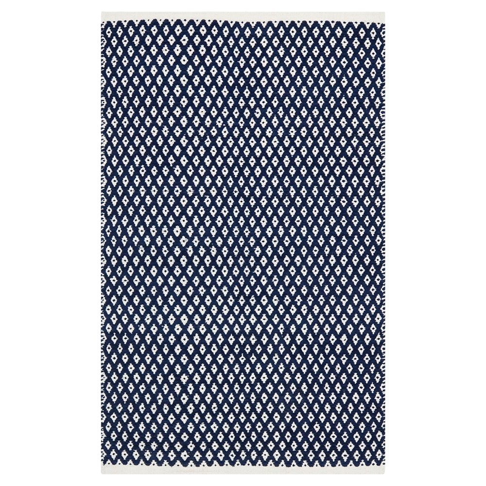 2'6inx4' Ramona Accent Rug Navy - Safavieh