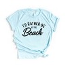 Simply Sage Market I'd Rather Be At The Beach Short Sleeve Tee - 2 of 4