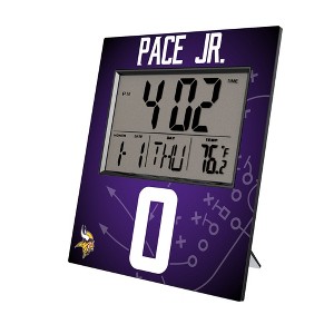 NFL Minnesota Vikings Players Game Tactic Wall Clock - 1 of 3