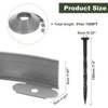 Unique Bargains Flexible Durable Maintenance-Free DIY Landscape Edging 1 Pc - 2 of 4