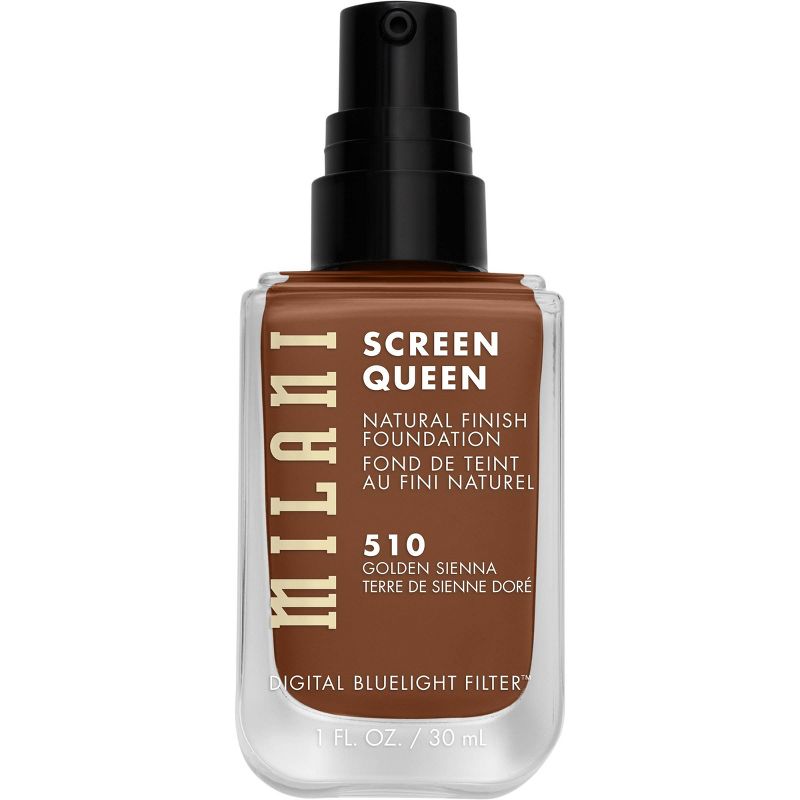 Milani Screen Queen Cruelty Free Foundation with Digital Bluelight Filter Technology - 1 fl oz, 3 of 6