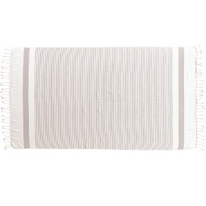 Kafthan Textile Cotton Single Pier Bath and Beach Towel - 1 of 2