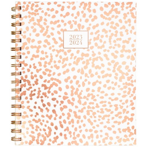 Rileys Planner 2023-2024 18-Month Academic Weekly Planner - Typographic Weekly & Monthly Agenda Planner, Flexible Cover, Notes Pages, Twin-Wire