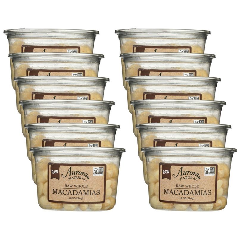 Aurora Products Raw Whole Macadamias - Case of 12/8 oz, 1 of 7