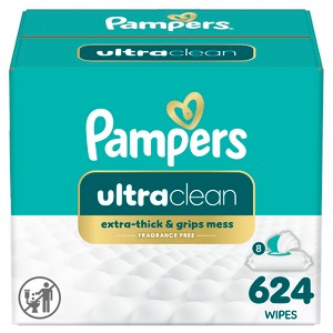 Pampers Ultra Clean Baby Wipes - 1 of 4