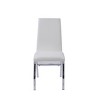 Set of 2 17" Pervis PU Dining Chairs - Acme Furniture - image 4 of 4