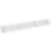 vidaXL Gabion Raised Bed Silver Galvanized steel Large Durable - 2 of 4