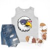 The Juniper Shop Patriotic Eagle Sunglasses Youth Tank Top - 4 of 4