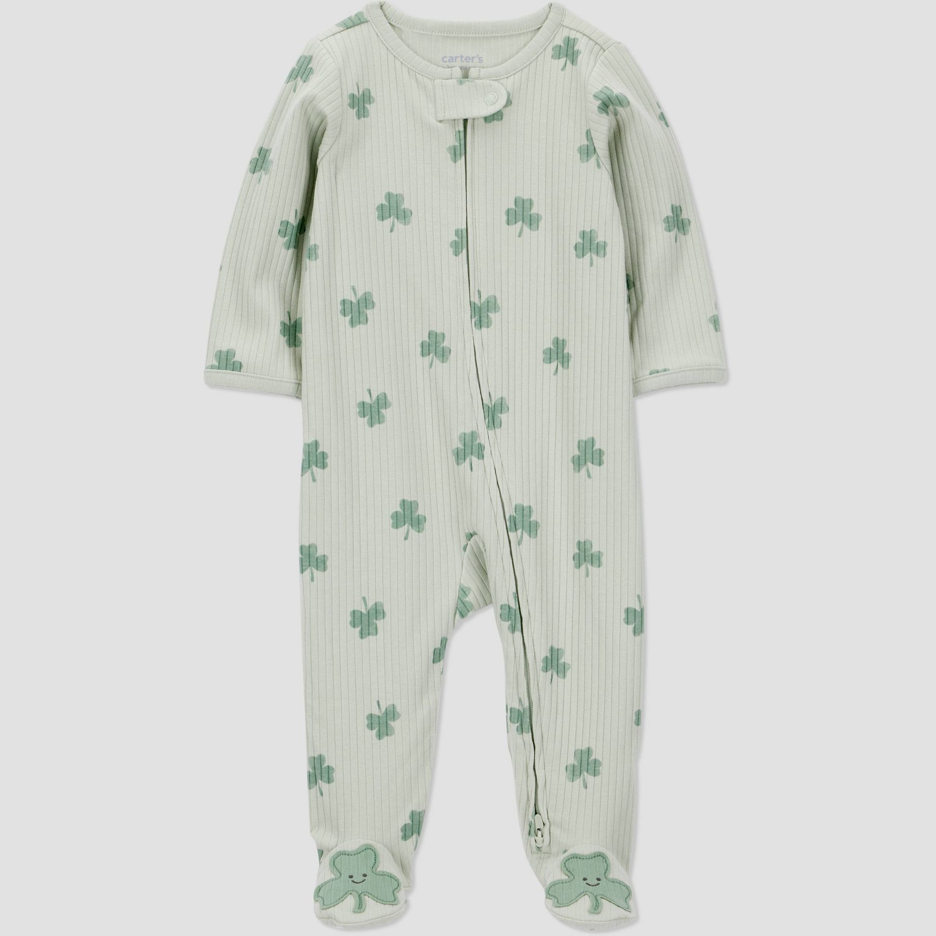 Carter's Just One You® Baby St. Patrick's Day Shamrock Sleep N' Play- Green