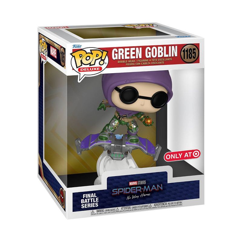 Funko POP! Deluxe: Spider-Man No Way Home - Green Goblin Bobble Head (Target Exclusive), 1 of 4