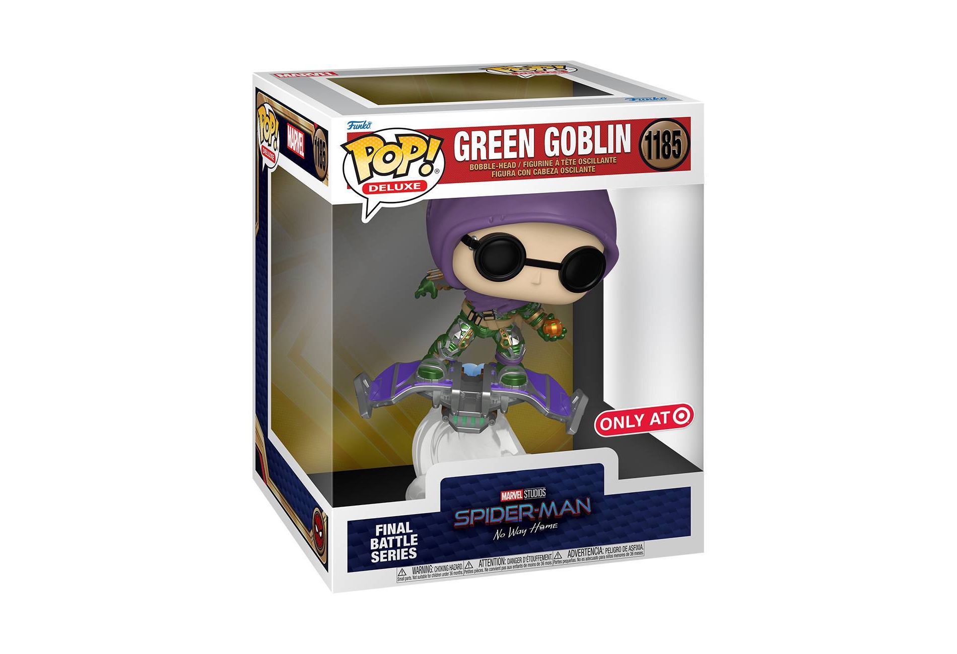 Funko POP! Deluxe: Spider-Man No Way Home - Green Goblin Bobble Head (Target Exclusive)