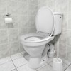 Round Toilet Seat with Cover,Potty Training Seat for Toilet Soft Close,Slow Close Toilet Seat and Cover, Universal Fit for Standard Toilets - 3 of 4