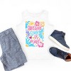 The Juniper Shop Boho Sunshine State Of Mind Flowers Youth Tank Top - 3 of 4