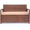 Barton Deck Box w/Seat Cushion Outdoor Patio Storage Bench Shed Cabinet - 2 of 4