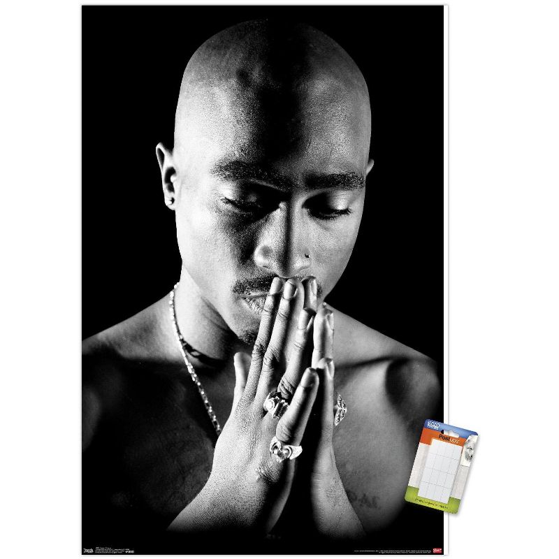 Trends International Tupac - Praying Unframed Wall Poster Prints, 1 of 7