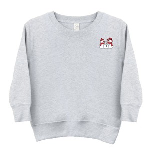 Snowman Family - Toddler Graphic Sweatshirt - 1 of 4