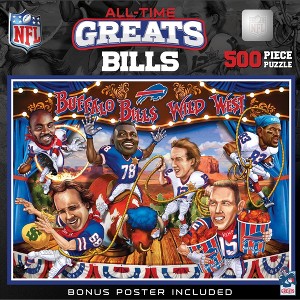 MasterPieces 500 Piece Puzzle - NFL Buffalo Bills All-Time Greats - 1 of 4