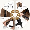Tangkula Lazy Sofa Chair Accent Leisure Armchair w/ Folding Footrest & Storage Pocket - 4 of 4