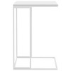 vidaXL Side Table White 15.7"x11.8"x23.2" Engineered Wood - 3 of 4