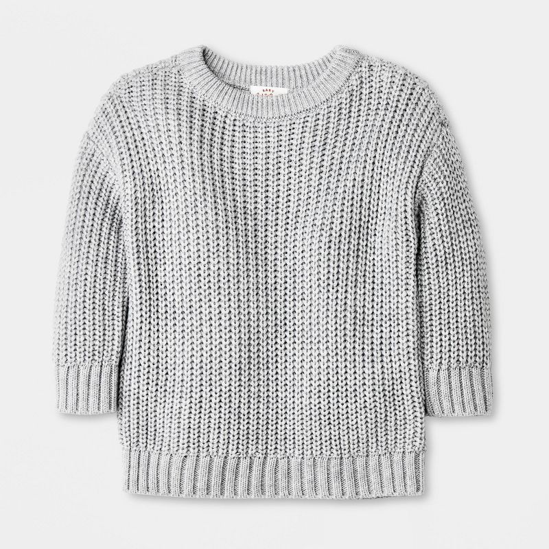 Baby Shaker Pullover Sweater - Cat & Jack™, 1 of 5