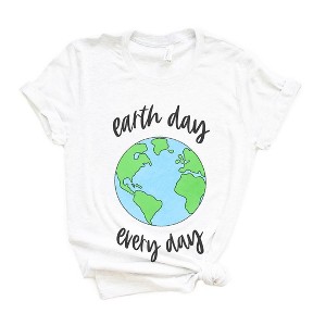 Simply Sage Market Women's Earth Day Every Day Short Sleeve Graphic Tee - 1 of 4