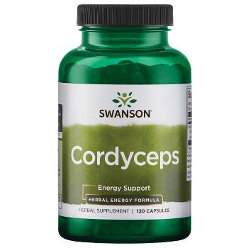 Swanson Herbal Supplements Cordyceps 600 mg Capsule 120ct