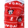 Disney Mickey Mouse Juniors' Fairisle Plush Fleece Sleep Lounge Pajama Pants - 3 of 4