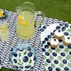 Pavilion Gift Company - Blueberries - 16.75" x 11" Glass Serving Tray - Serving Trays - 3 of 4