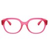Dolce & Gabbana DX 5004U 3450 Childrens Round Eyeglasses Transparent Fucsia 48mm - 2 of 3