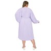 L I V D Women's Audrey Ruched Midi Dress - 3 of 3