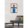 Trends International NBA Oklahoma City Thunder - Shai Gilgeous-Alexander 23 Framed Wall Poster Prints - 2 of 4