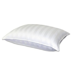Supreme Cotton Damask Down Pillow (Standard/Queen) White - Blue Ridge Home Fashions