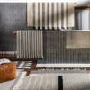 Hauteloom Joelle Beige Grid Wool Rug - 2 of 4