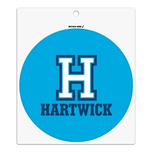 Hartwick College Secondary Logo Automotive Car Refrigerator Locker Vinyl Circle Magnet - 1 of 4