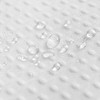 Aoibox Waffle Weave Fabric Shower Curtain Hotel Spa Luxury Heavyweight Curtains for Bathroom with Cloth Pique Pattern Water Repellent - 3 of 4