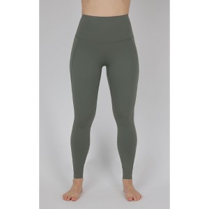 Bootyful Womens  Zensculpt Uplift Elastic Free High Waist Contour Ankle Legging - 1 of 3