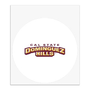 California State University Dominguez Hills Secondary Logo Automotive Car Window Locker Circle Bumper Sticker - 1 of 4