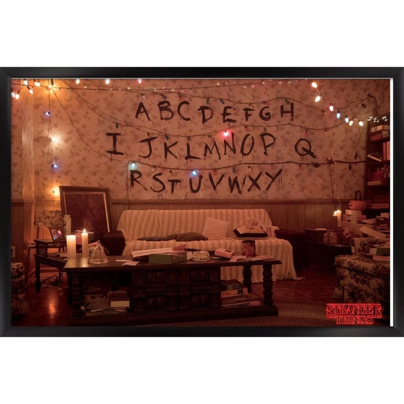 Trends International Netflix Stranger Things - Alphabet Framed Wall Poster Prints, 1 of 7