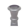 Ornate Cast Aluminum 40" Bird Bath with Planter - Gray - Oakland Living - 2 of 4