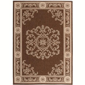 Courtyard CY2914 UV & Stain Resistant Non-Shedding Power Loomed Indoor/Outdoor Rugs - Safavieh - 1 of 4