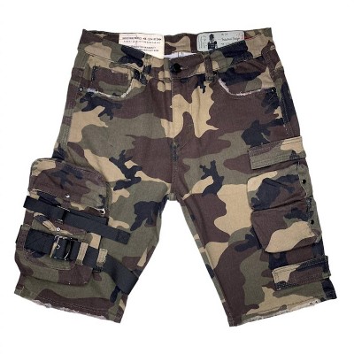 Men's 's Cargo Denim Short - Industrial Indigo