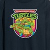 Men's - Teenage Mutant Ninja Turtles - Retro Pizza Graphic Long Sleeve Graphic T-Shirt - 2 of 4