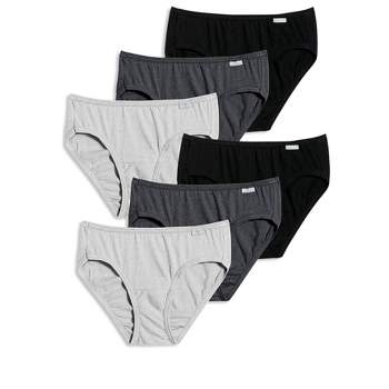 Hanes Women's 3pk Comfort Period And Postpartum Moderate Leak Protection Boy  Shorts - Black/gray/brown 8 : Target